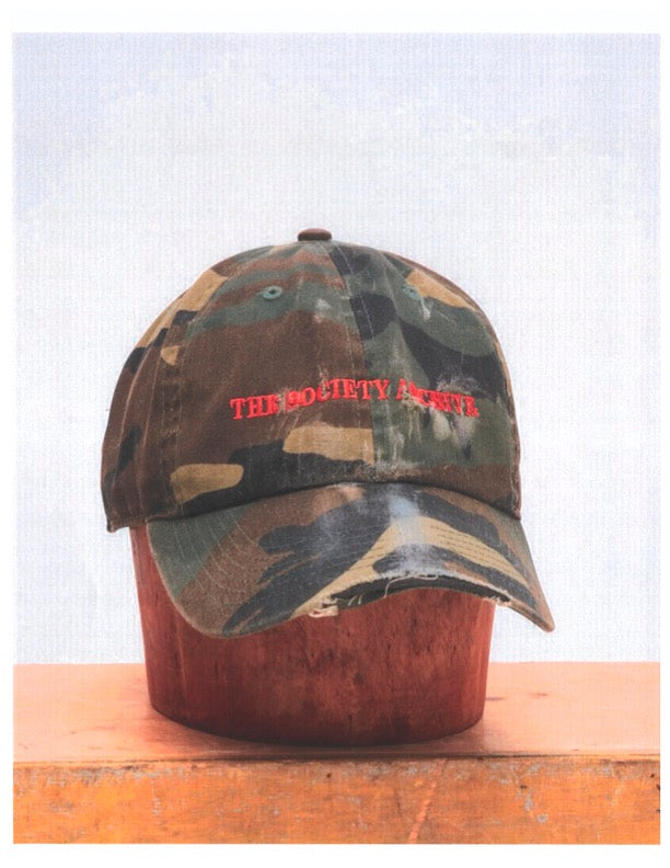 SOCIETY SECT CAP 'CAMO'